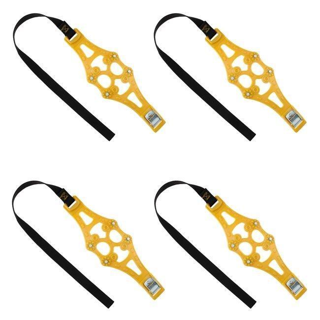 Set 4 sisteme antiderapante refolosibile pentru anvelope