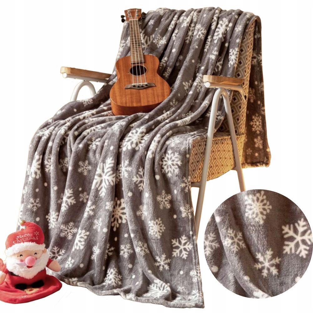 Patura Cocolino 150x200 cm, model fulgi de zapada