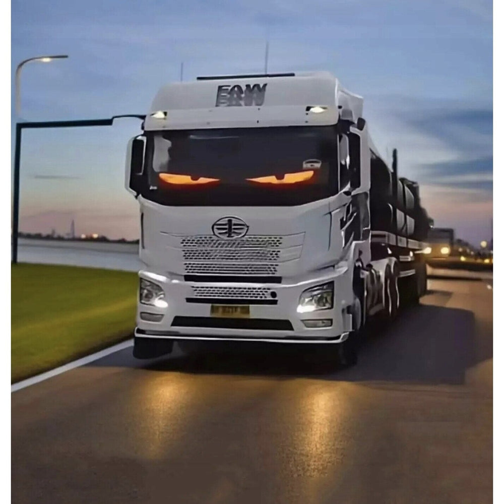 Banda LED RGB Devil Eye, Aplicatie, Telecomanda, Kit montaj inclus