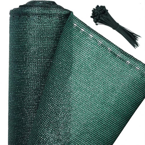 Plasa umbrire, 2 M inaltime, umbrire 90% + Cadou 50 coliere