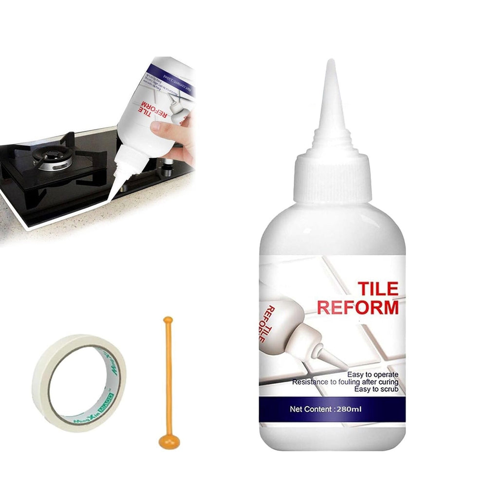 Set 2 x Kit solutie impermeabila pentru rosturi, Alb, 150 ml/sticla