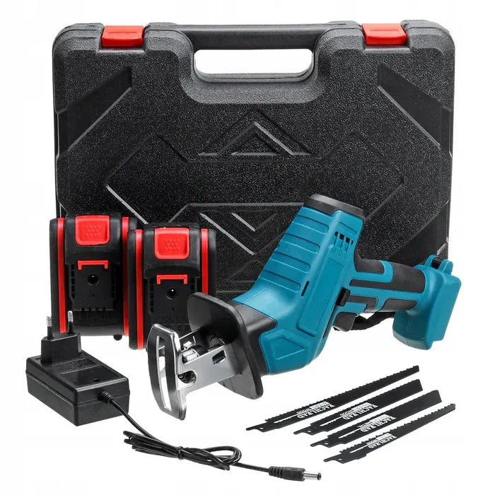 Fierastrau electric sabie, 2 acumulatori, 48V, 4 panze