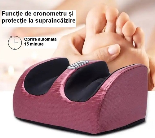 Aparat de masaj pentru picioare, 4 moduri de masaj