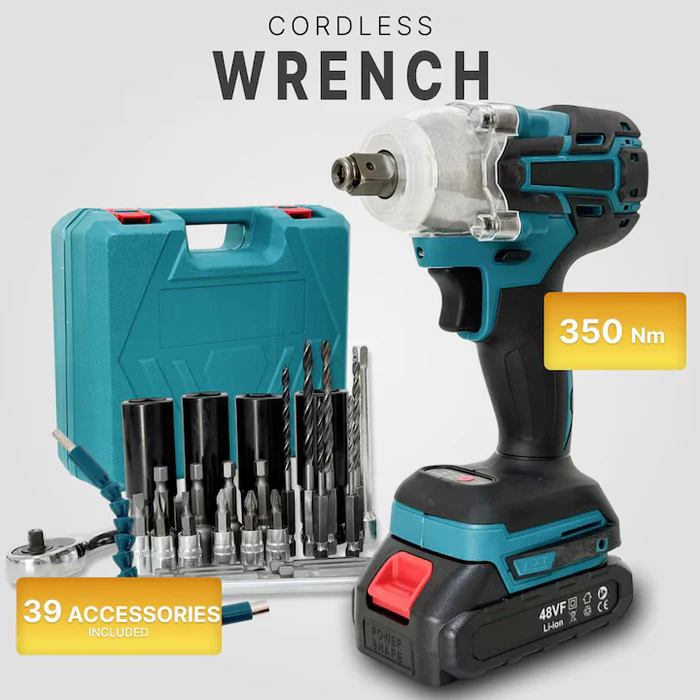 Masina de gaurit fara fir, Bormasina de impact, Set 40 de accesorii