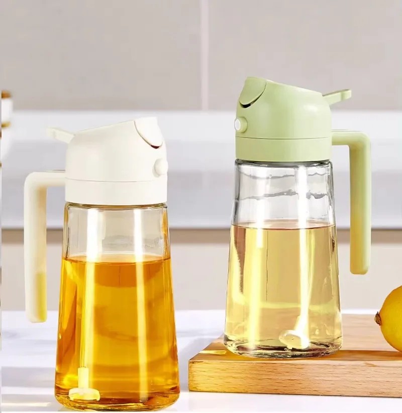 Set 2 x Recipient ulei/otet, 470 ml