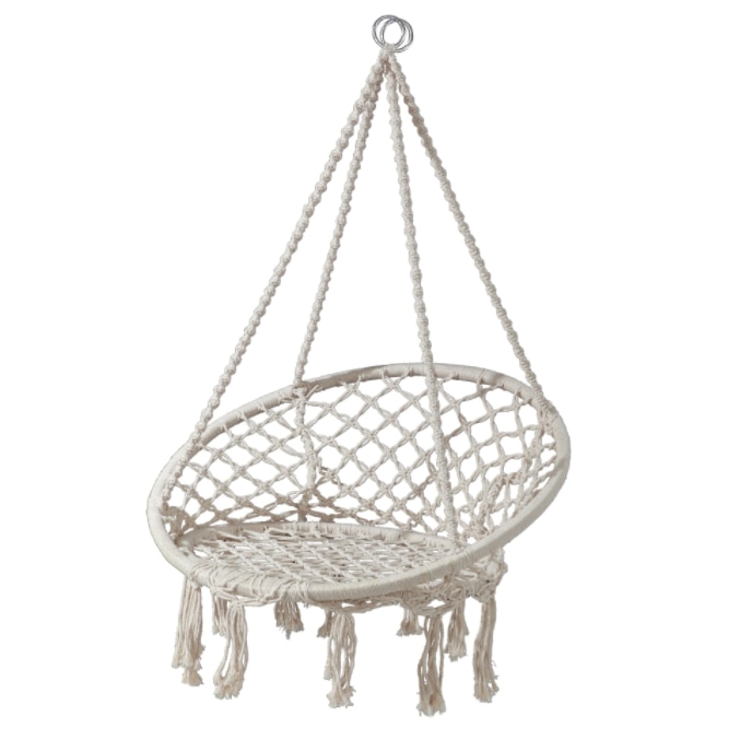 Hamac cocon - scaun suspendabil, Crem