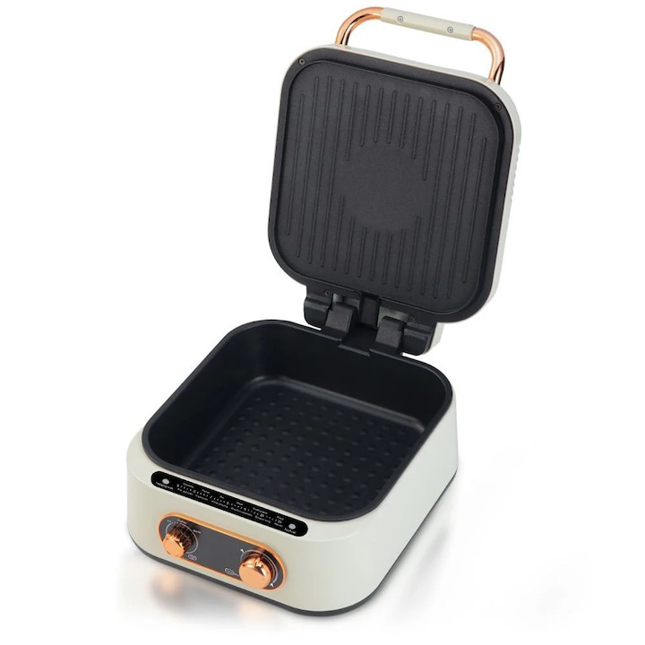 Multicooker Hot Pot, Grill, 1600 W, Crem