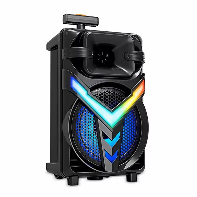 Boxa portabila Bluetooth ZQS-8158, Microfon Wireless, Radio FM