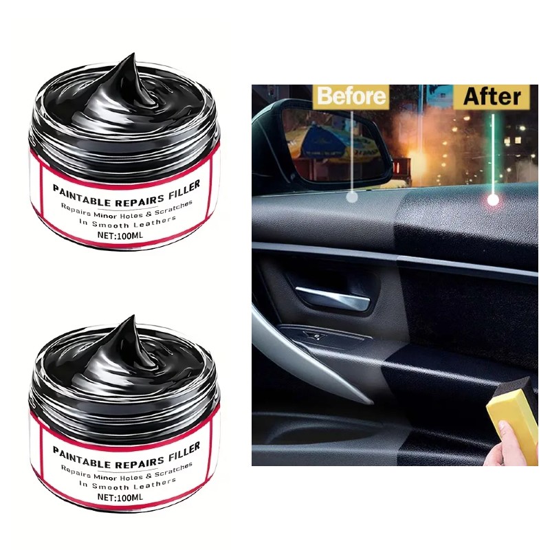 Set 2 x Kit ceara restaurare suprafete auto