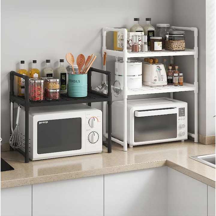 Raft cuptor cu microunde, Negru