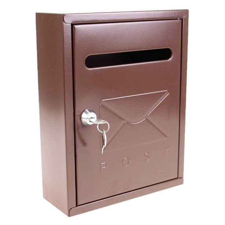 Cutie postala metalica, Maro