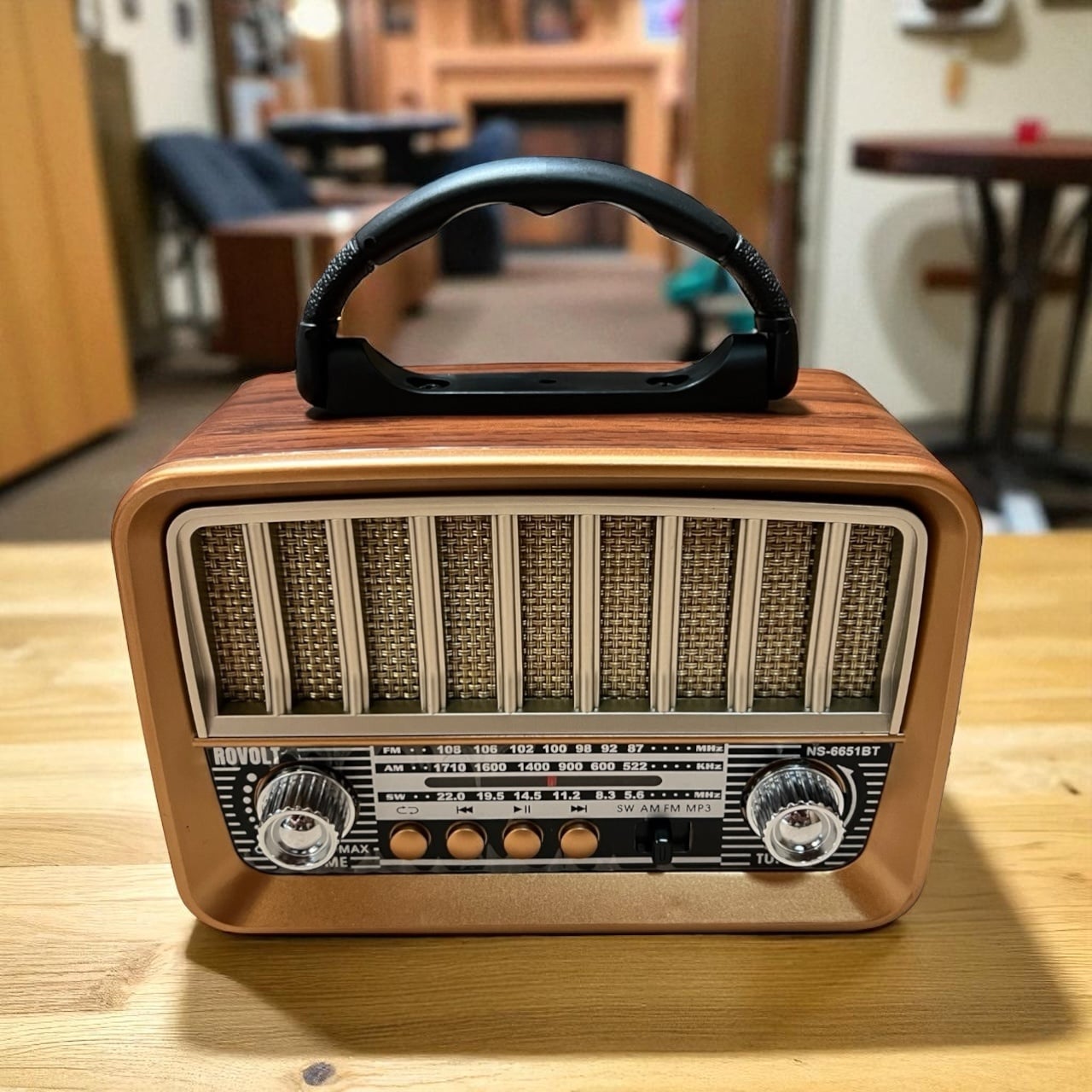 Radio ROVOLT NS-6651BT, FM/AM/SW, Bluetooth