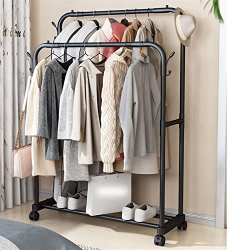 Organizator mobil dublu pentru haine