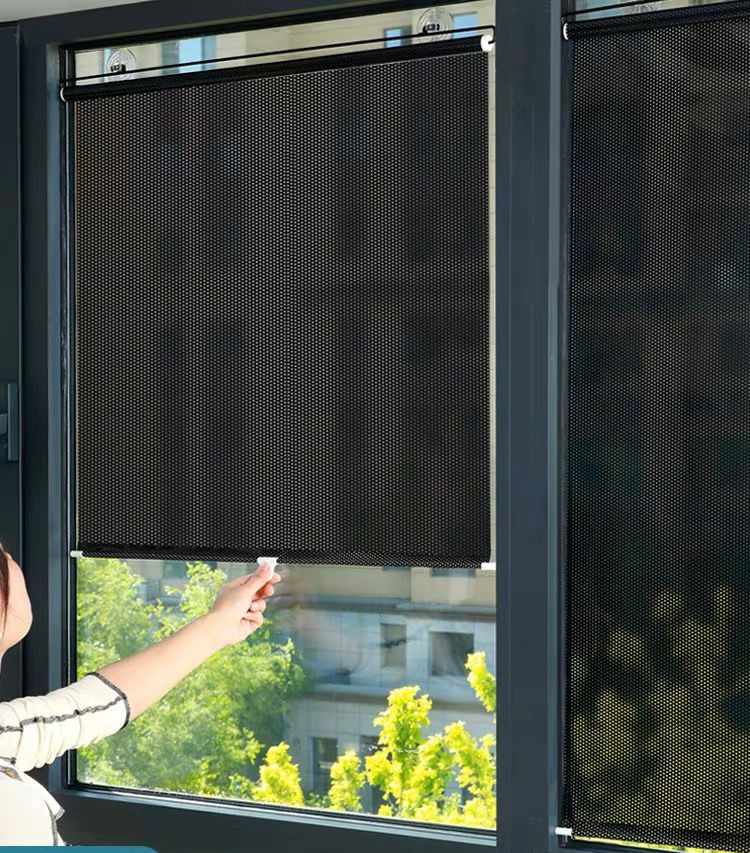 Set 2 x Jaluzea cu ventuza, 68 x 125 cm