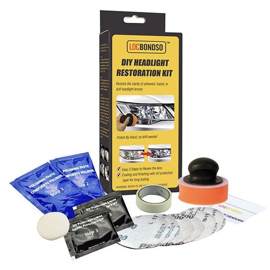 Kit polish pentru restaurarea farurilor
