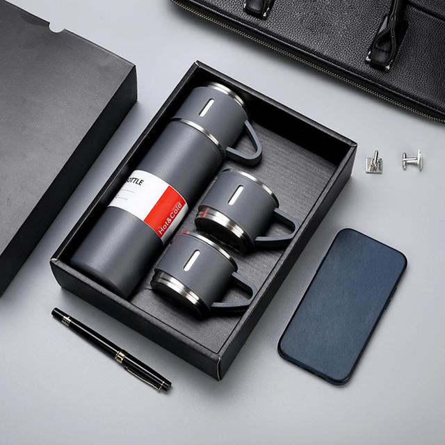 Set 2 x Termos 4 piese, 500 ml + 3 cesti