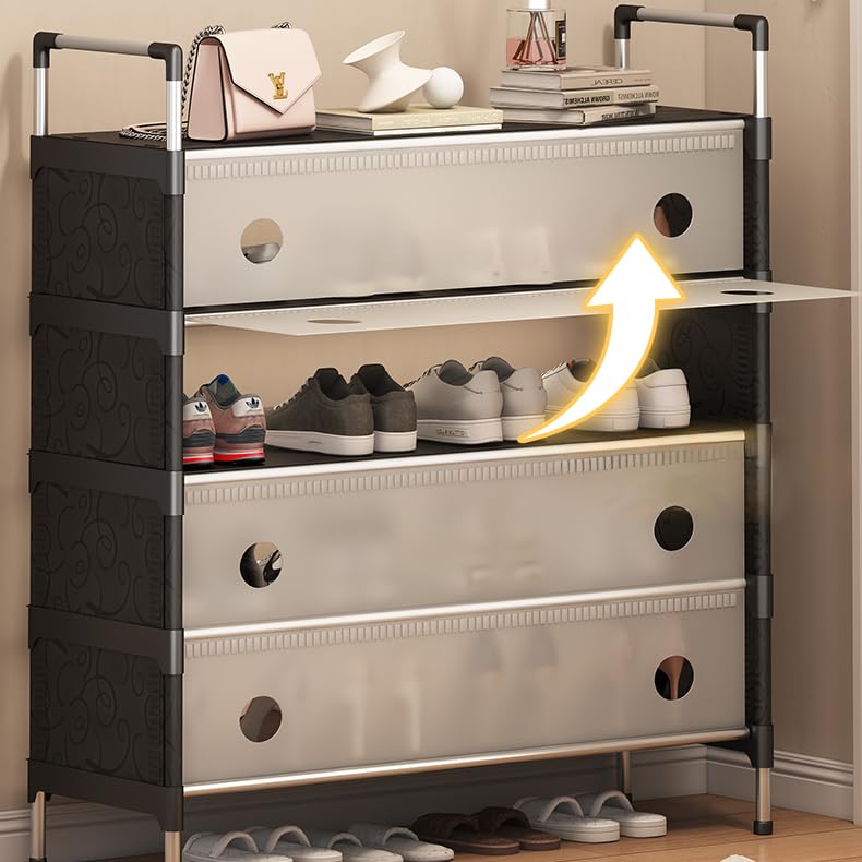 Raft pentru pantofi, 6 niveluri, 60 x 123 cm