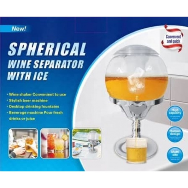 Dozator pentru bauturi cu racitor, compartiment de gheata 3.5L