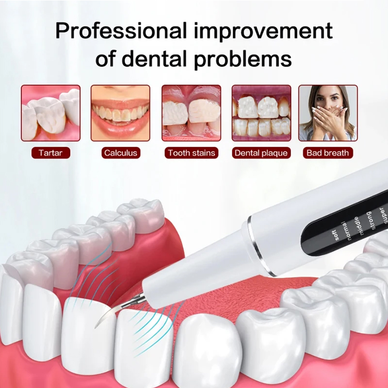 Aparat detartraj cu ultrasunete, irigator bucal, 5 moduri