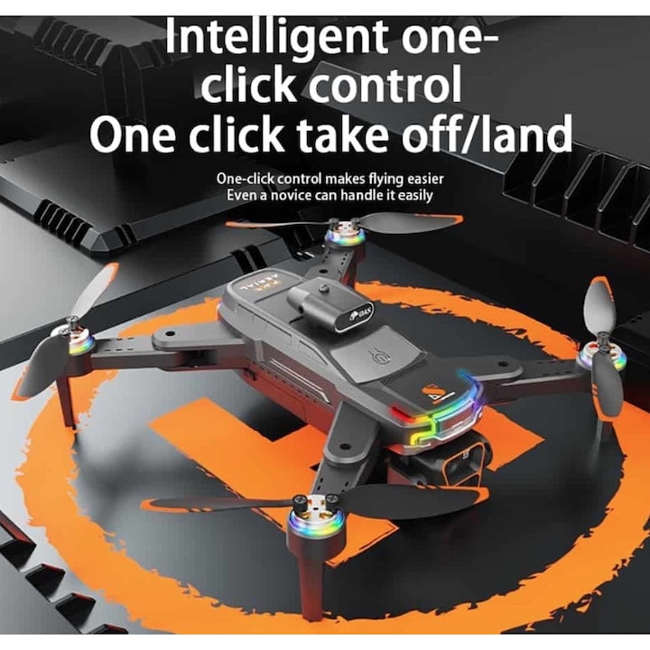 Drona 3D Flip, camera video HD, control prin aplicatie