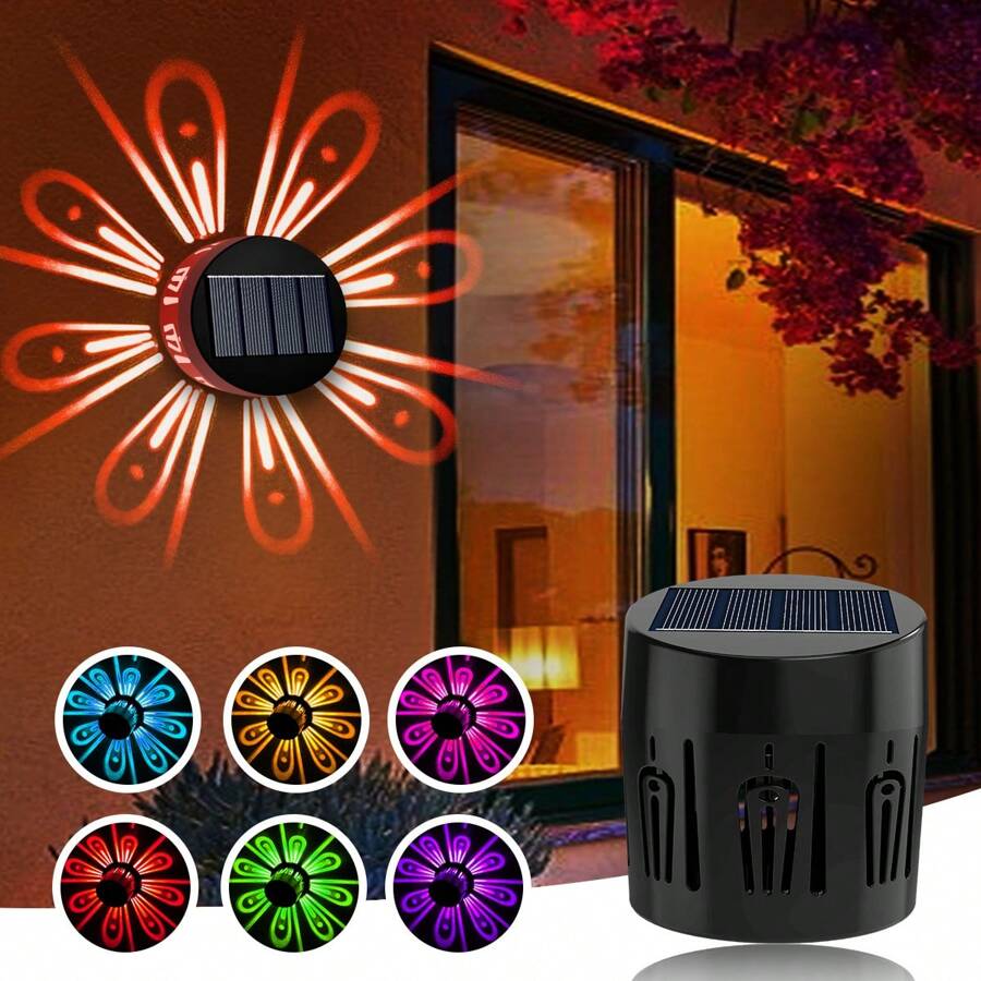 Set 6 lampi solare, LED RGB Multicolor