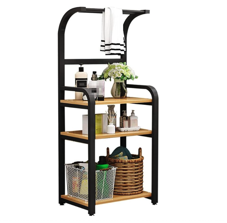 Etajera de baie cu suport pentru prosoape