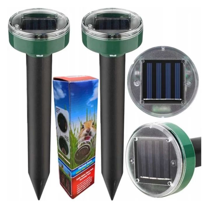 Set 4 x Aparat pentru alungat rozatoare, cartite, efecte sonore si vibratii