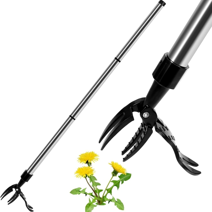 Dispozitiv extensibil pentru scos radacinile sau buruienile