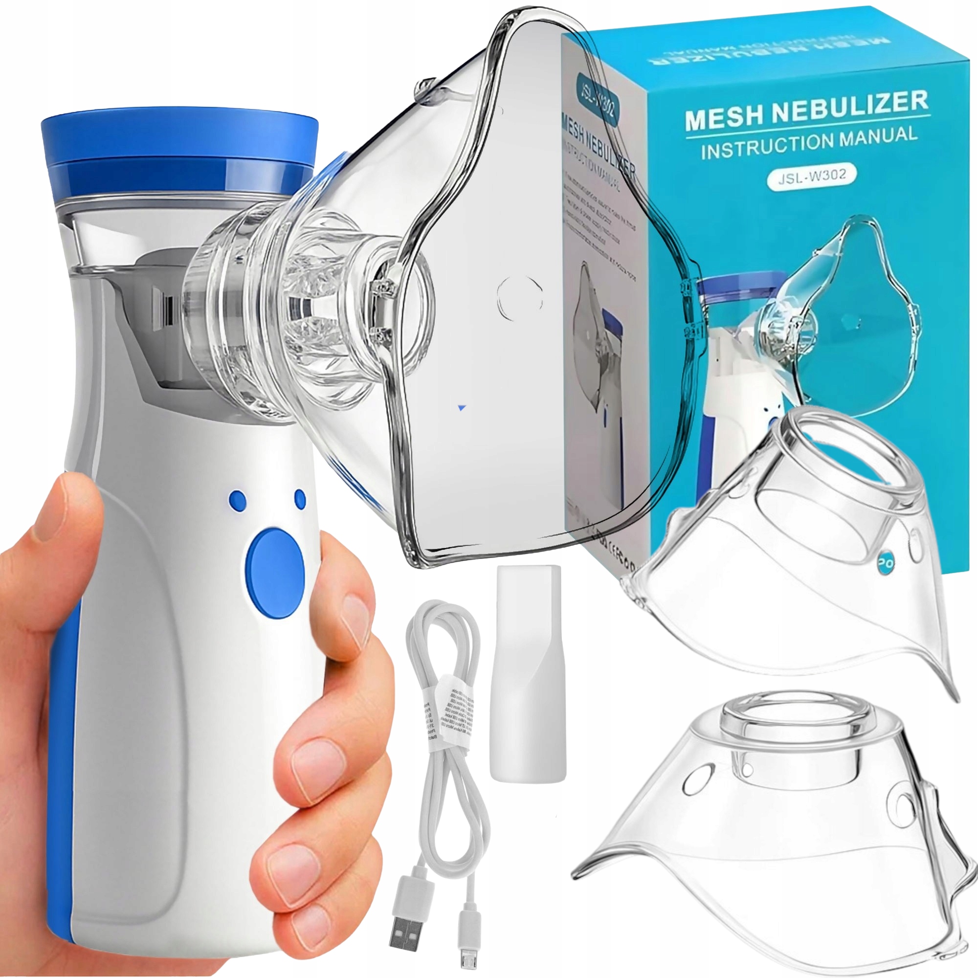 Aparat de aerosoli, portabil, nebulizator ultrasonic