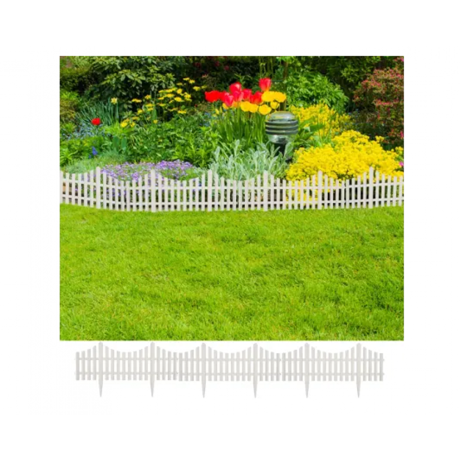 Set 8 bucati gardulet decorativ din plastic