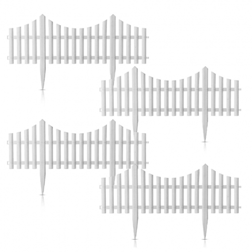 Set 8 bucati gardulet decorativ din plastic