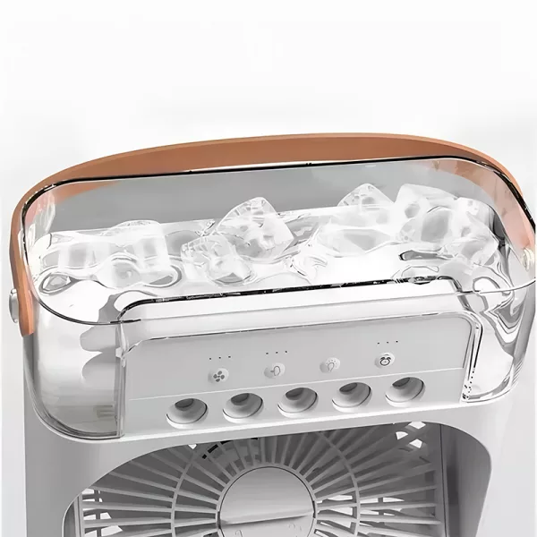 Ventilator cu rezervor de apa sau gheata, 600 ml