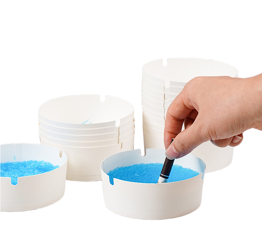 Set 25 scrumiere cu gel, produs de unica folosinta