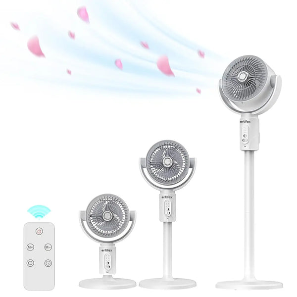 Ventilator 3 in 1 reglabil pe inaltime, 3 viteze, telecomanda