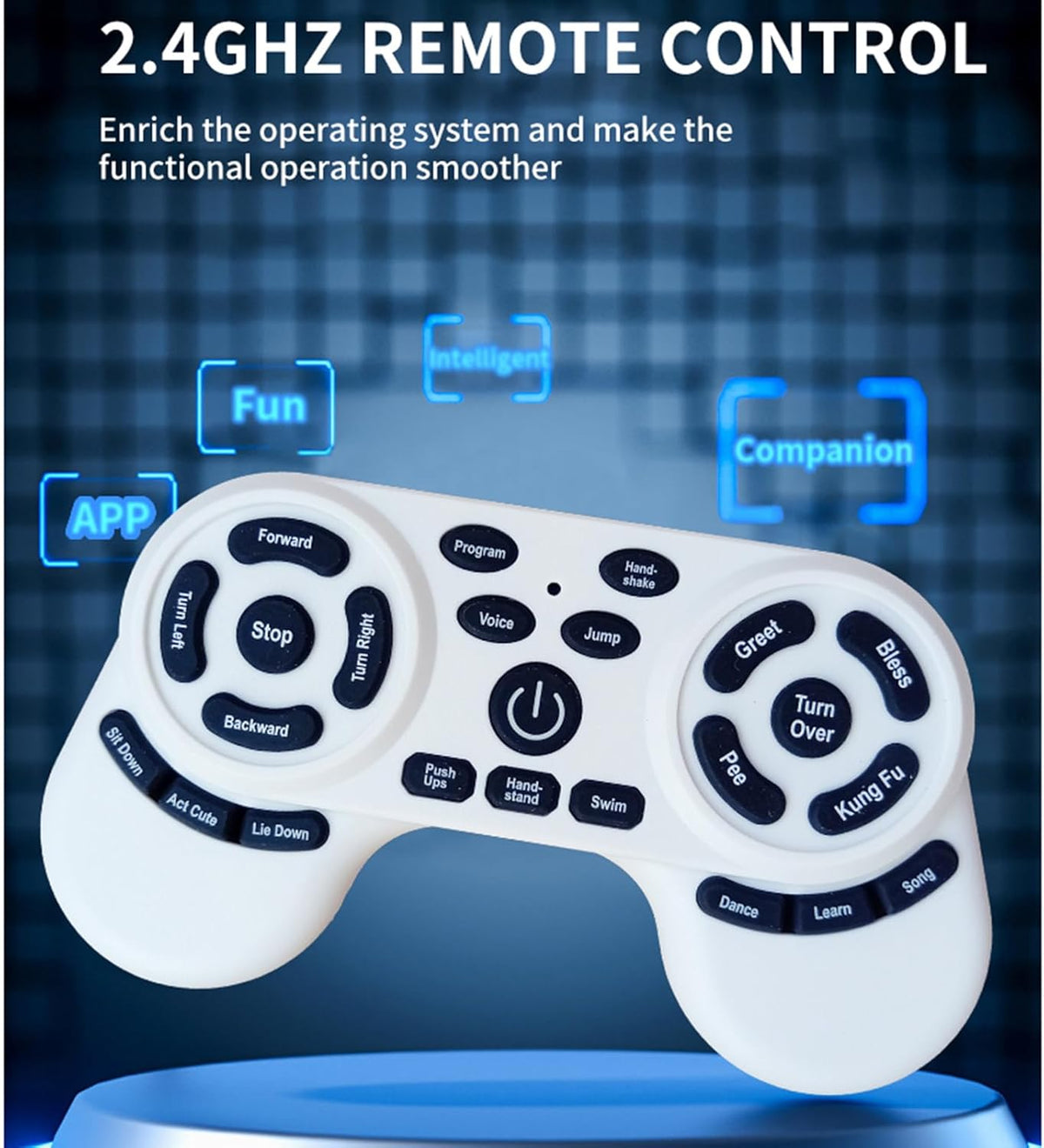 Jucarie interactiva cu recunoastere vocala, Robot Dog Inteligent 01