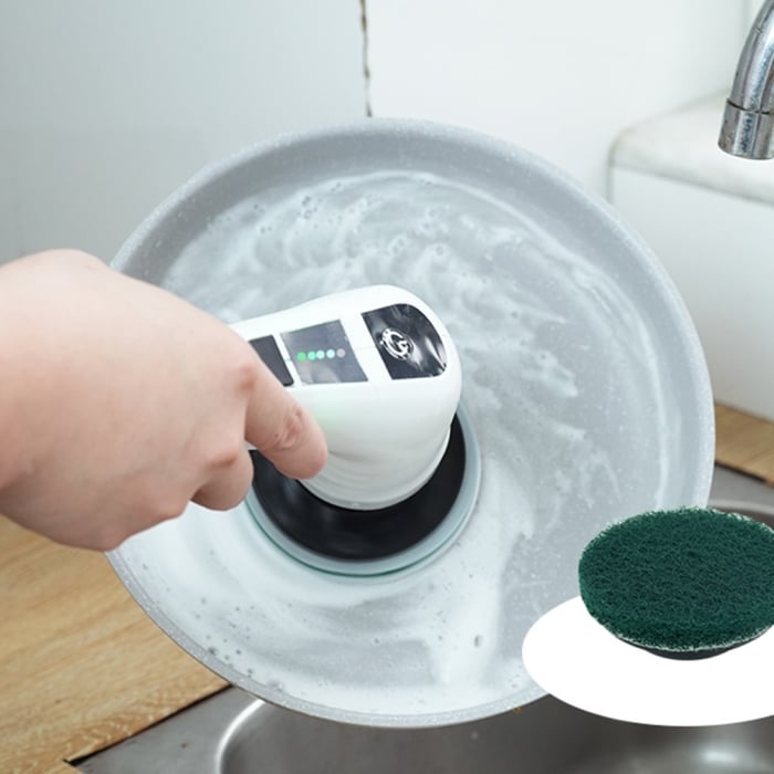 Perie electrica rotativa 7 capete inlocuibile, 2 viteze reglabile