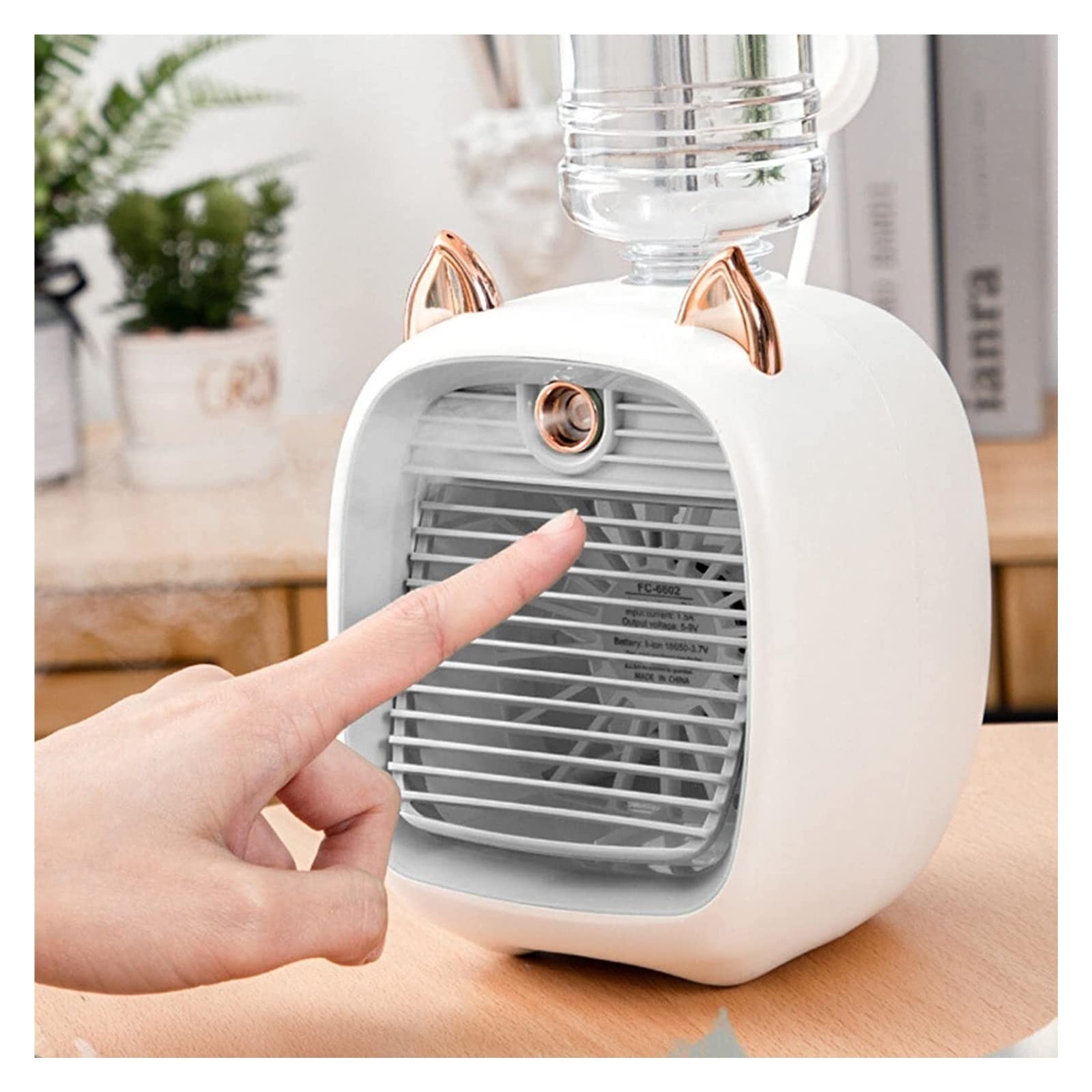 Ventilator cu rezervor de apa