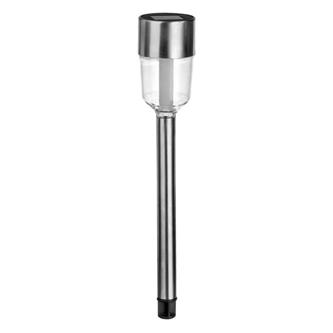 Set 4 x Lampa solara, Argintiu, 34.8 cm