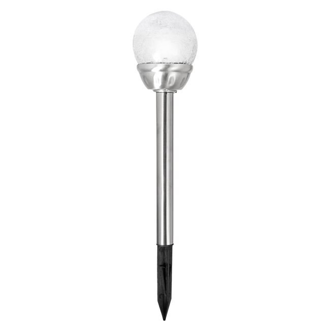 Set 3 x lampa solara glob, 27 cm, culori interschimbabile
