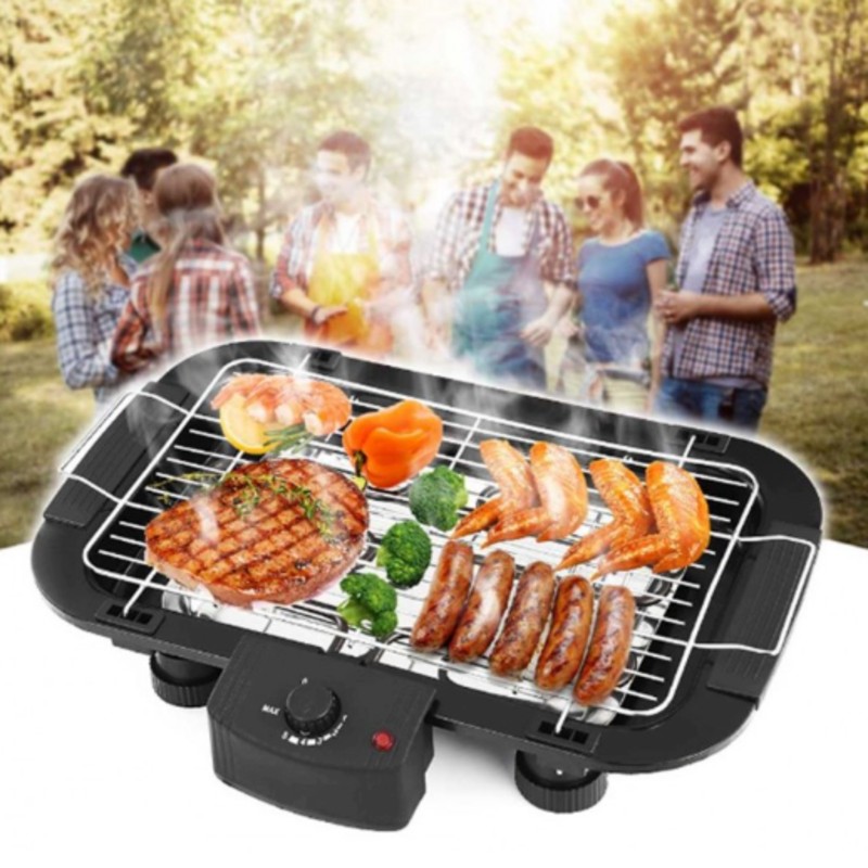 Gratar electric 2000 W, 5 trepte de temperatura
