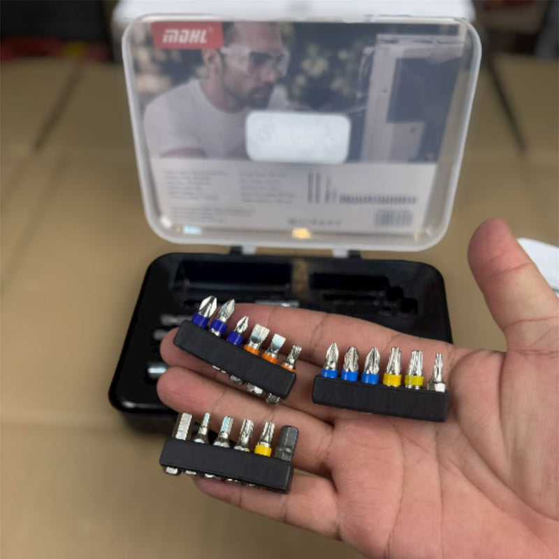 Set surubelnita electrica cu biti, 22 piese, 1300 mAh