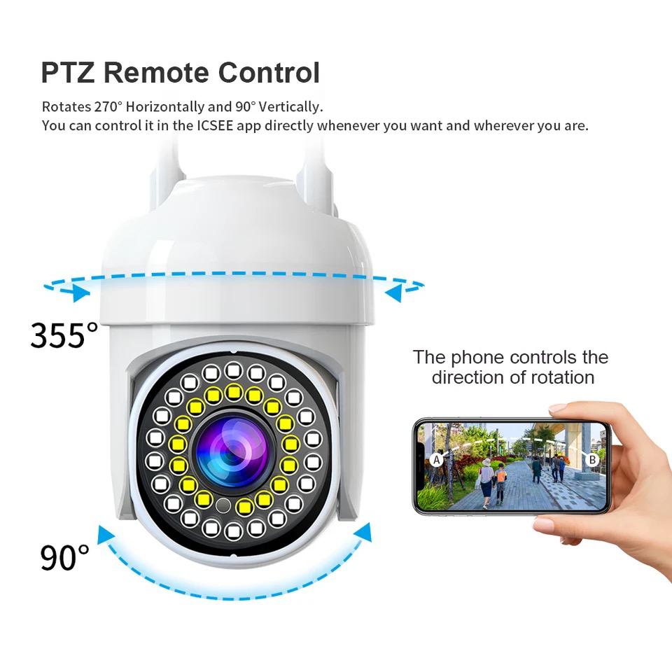 Set 4 x Camera Video Wi-Fi, Aplicatie LIVE + 4 Card 32GB