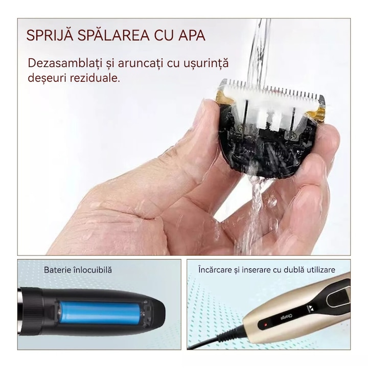 Masina fara fir pentru tuns animale, Accesorii incluse