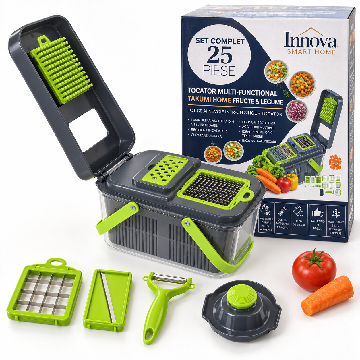 Tocator multifunctional cu 25 de piese