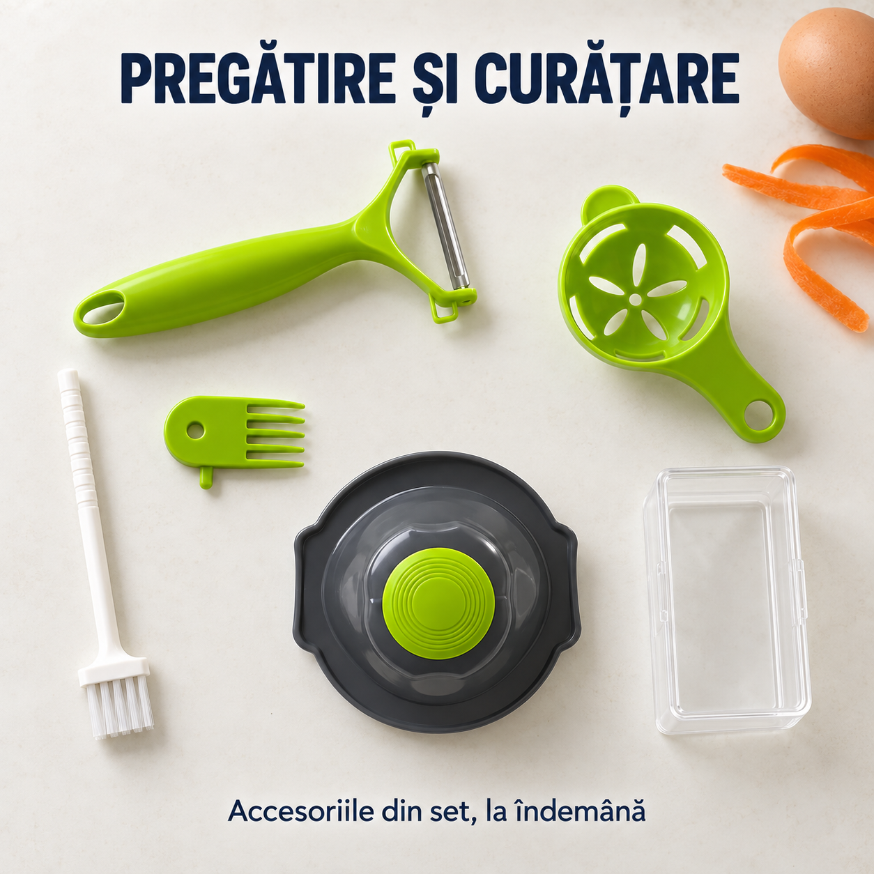 Tocator multifunctional cu 25 de piese
