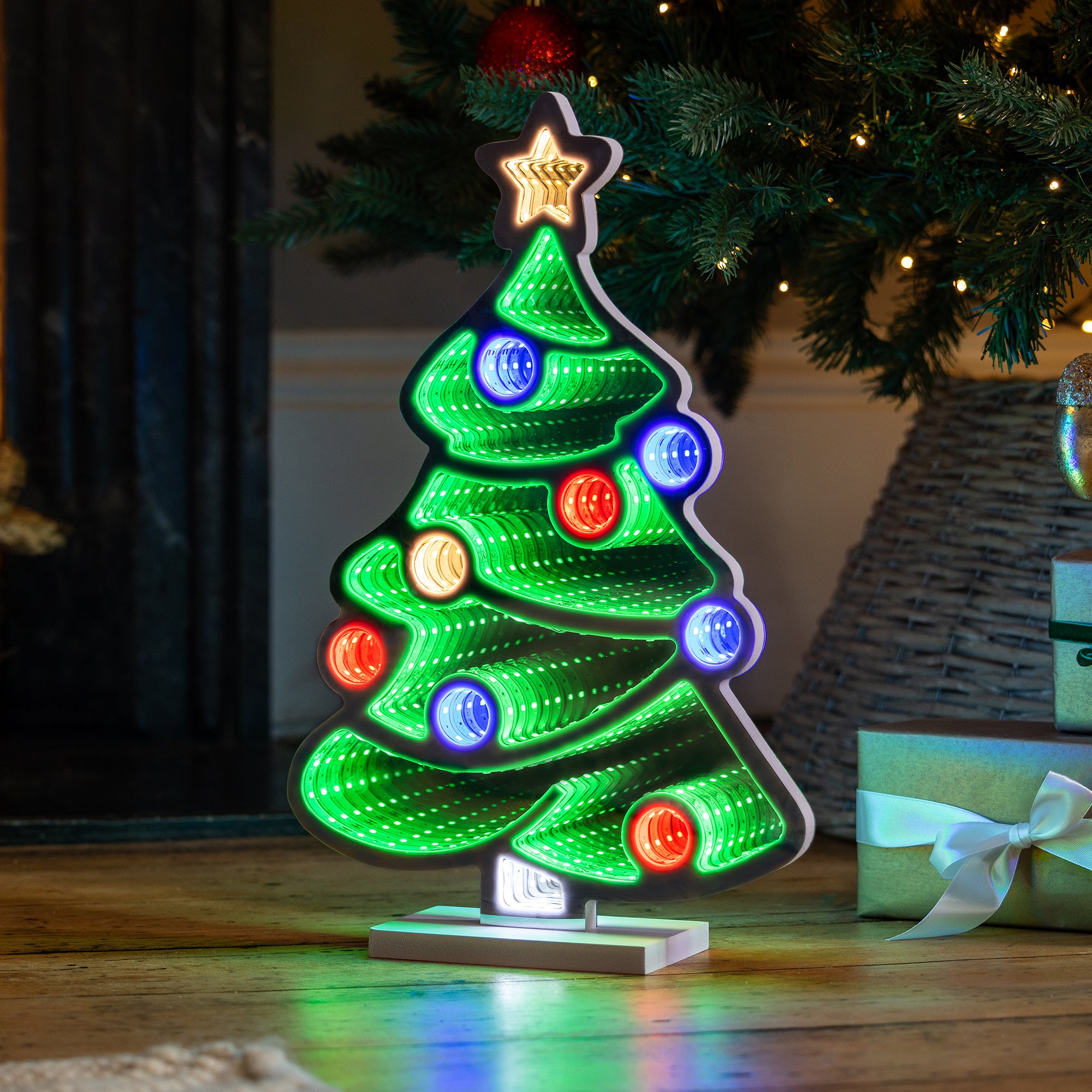 Lampa oglinda, decoratiune cu LED, Infinity Light - Brad
