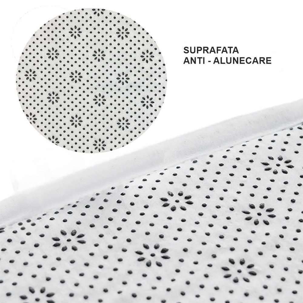 Set 3 Covorase de baie FizioTab, antiderapante, Model Scoici 2