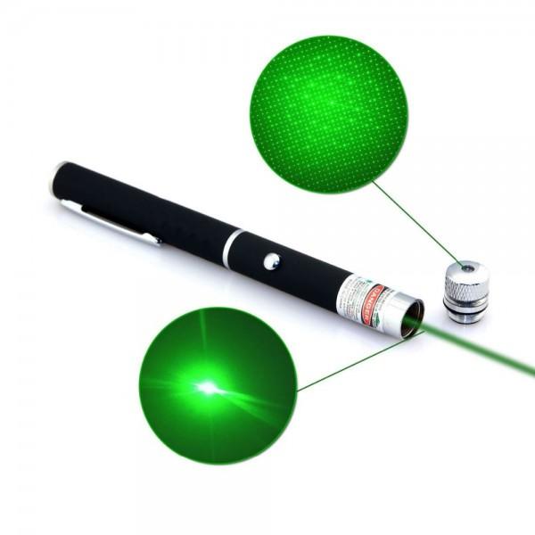 Laser pointer verde puternic: 1000 mW 532 nm