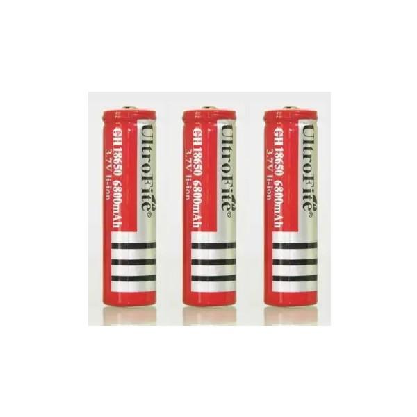 Set 10 acumulatori GH 18650 - 6800 mAh, 3.7 V, Li-ion