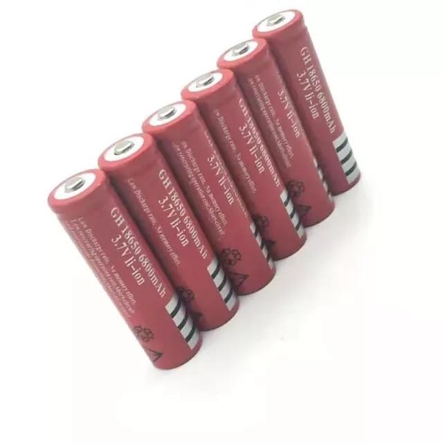 Set 10 acumulatori GH 18650 - 6800 mAh, 3.7 V, Li-ion